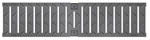 T200 Class E Ductile Iron Heelproof Slotted Grate 1/2M