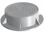 25 1/2" Manhole Frame With Type M Grate