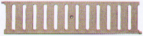 A Class Grey ABS Slotted Trench Drain Grate