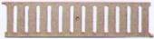 A Class Grey ABS Slotted Trench Drain Grate