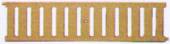 A Class Beige ABS Slotted Trench Drain Grate
