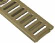2423 ABT Galv Slotted Reinforced Grate 1/2 Meter
