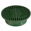 NDS Model 20 8" Round Grate Green