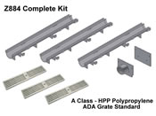 Z884 Trench Drain Complete Kit