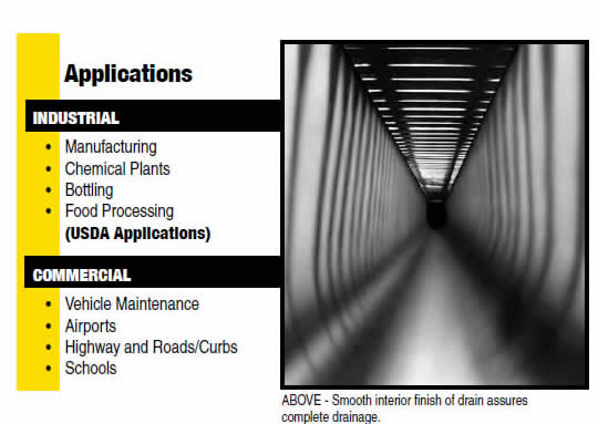 Polycast 600 Trench Drain Applications