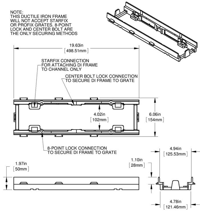 Ductile Iron Heavy Duty Frames