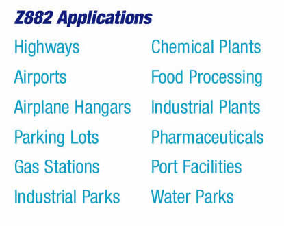 Z882 Trench Drain Applications