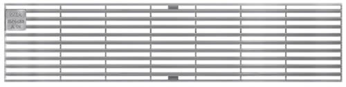 T100 Class B Galvanized Longitudinal Grate 1M