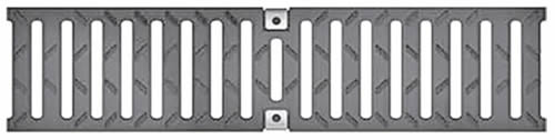 T200 Class E Galv Ductile Iron Slotted Grate 1/2M