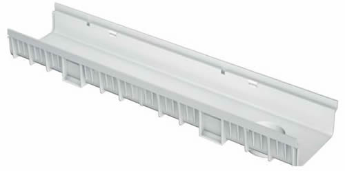 T2060 8" SMC/GRP Shallow Channel 1 Meter Bottom Outlet