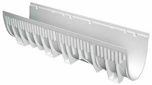 T2000 8" SMC/GRP No Edge Channel 1/2 Meter Neutral