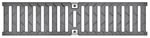 T200 Class F Ductile Iron Slotted Grate PX, 1/2M