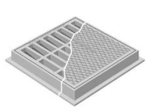 R-1878-B7G - Neenah R-1878-B7G Inlet Frames and Grates by Trench Drain ...