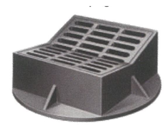 Drive Over Inlet R-3506-A2 - Neenah R-3506-A2 Inlet Frames and Grates by Trench Drain Supply