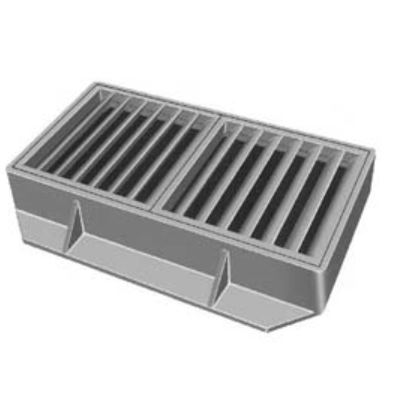Guuttern Inlet Type R Transition R-3527-M - Neenah R-3527-M Roll and Gutter Inlets by Trench Drain Supply