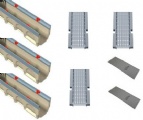 4'' Ulma MultiV100 Polymer Concrete / Stainless Edge Kits