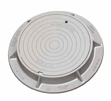 24" Manhole Frame With Flat Grate