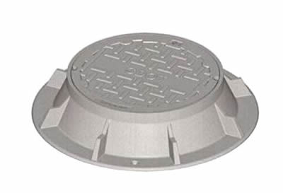 25 3/8" Manhole Frame With Type A1 Solid Cover