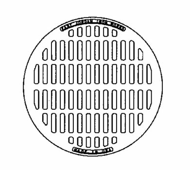 32" Manhole Frame With Type M Grate