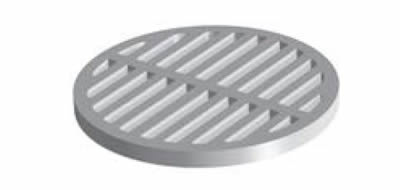 23 1/2" Manhole Frame With Radial Grate