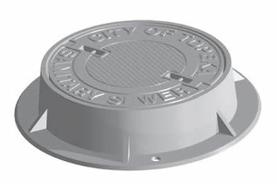 25 1/4" Manhole Frame and Cover