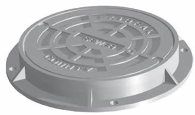 28 3/4" Manhole Frame and Cover