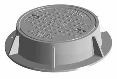 25 3/8" Manhole Frame and Cover