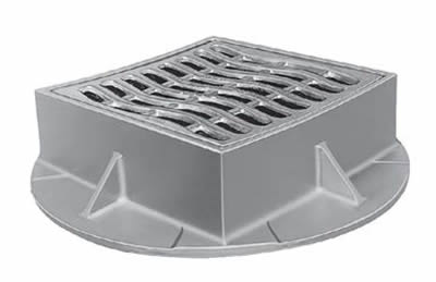 22 1/8" Square Catch Basin Inlet