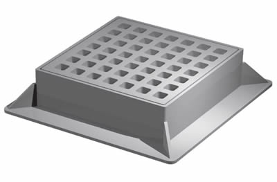 23 5/8" Square Catch Basin Inlet