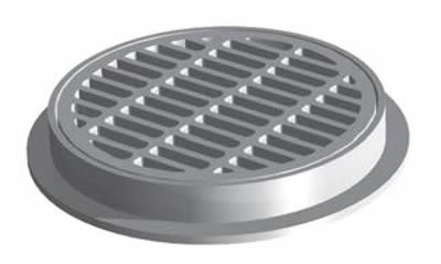 50 1/4" Manhole Grate Only