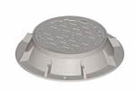 25 3/8" Manhole Frame With Type A1 Solid Cover