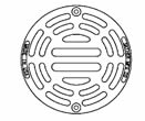 20 1/4" Manhole Frame With Type M1 Grate