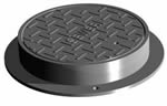 25 3/8" Manhole Frame and Cover