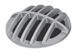 5 1/4" Beehive Ditch Grate