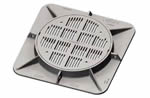 33 3/4" Manhole Frme With ADA Grate