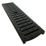 C Class Ductile Iron Epoxy Coated Slotted Trench Drain Grate