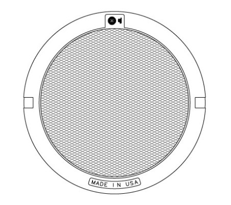 00104020 1040A  Solid Blank Cover Black Asphaltic Coated