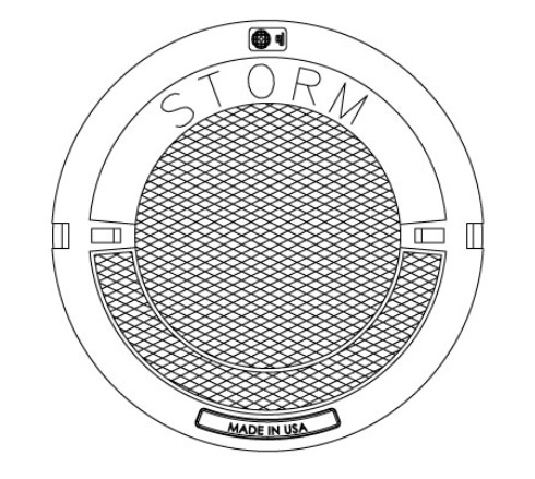 00104797 1040A  Solid Cover STORM