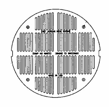 32" Manhole Frame With Type M1 ADA Grate