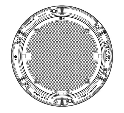 1480 4" Tall Watertight Assembly 32" Cover