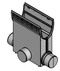 200-SB Neutral Silt Box with Sediment Bucket Half Meter