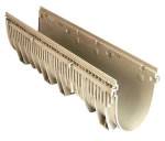 200-C 8" Wide SMC-GRP Trench Drain Channel