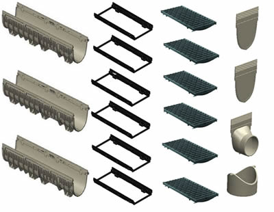 8 inch wide Pro Plus Trench - Main