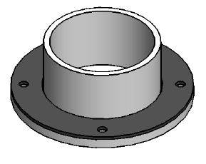 8" PVC Outlet Connector