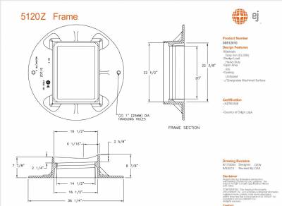 16 1/2" Frame Heavy Duty