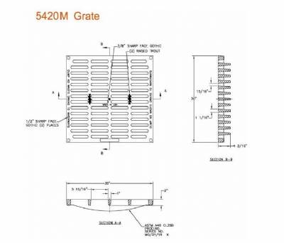 30" Square VDOT Grate