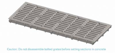 119 7/8" 5 Grate Assembly