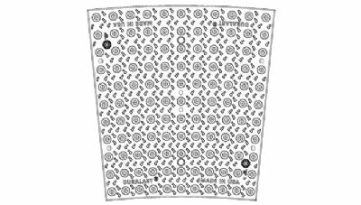 10' Radius  Detectable Warning Plate