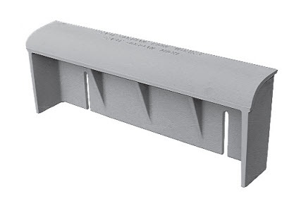 35 1/2" x 17 5/8" x 1 7/8" Back Only