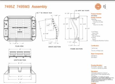 23 1/2" Catch Basin Curb Inlet